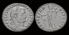 Ancient Coins - Galerius AE follis Genius standing left