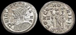 Ancient Coins - Probus silvered antoninianus Concordia standing left