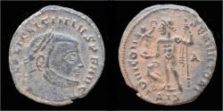 Ancient Coins - Licinius I follis Jupiter standing facing