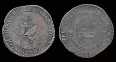 World Coins - Southern Netherlands Liege Ferdinand de Bavière daler 1615