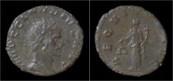 Ancient Coins - Claudius II Gothicus billon antoninianus Aequitas standing left
