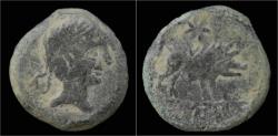 Ancient Coins - Spain Castulo AE unit.