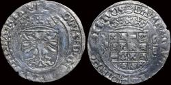 World Coins - Southern Netherlands Brabant Karel V silver real no date