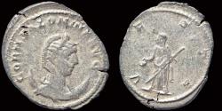 Ancient Coins - Salonina billon antoninianus  Vesta standing left
