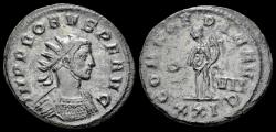 Ancient Coins - Probus AE silvered antoninianus Concordia standing left