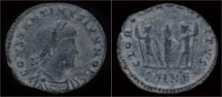 Ancient Coins - Constantine II half follis.