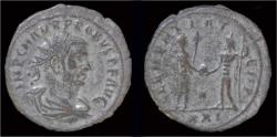 Ancient Coins - Probus billon antoninianus emperor standing right