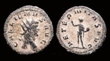 Ancient Coins - Gallienus, sole reign,  AE antoninianus Sol standing left.