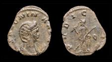 Ancient Coins - Salonina AE antoninianus Pudicitia standing left.