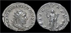 Ancient Coins - Volusian AR antoninianus Felicitas standing left