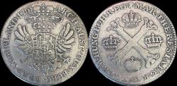 World Coins - Austrian Netherlands Maria-Theresia 1/2 kroon (couronne) 1765