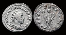 Ancient Coins - Philip I AR antoninianus Felicitas standing left