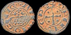 World Coins - Crusader Principality of Antioch Raymond of Poitiers AE denier