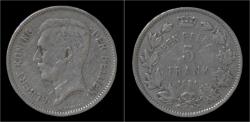 World Coins - Belgium Albert I 5 frank (1 belga) 1931 VL-pos B