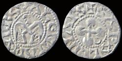 World Coins - France Dauphiné Evêché de Valence anonymous denier