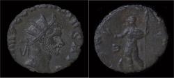 Ancient Coins - Claudius II Gothicus billon antoninianus Virtus standing left