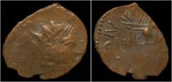 Ancient Coins - Barbaric radiates Barbaric antoninianus of Claudius II