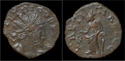 Ancient Coins - Tetricus I billon antoninianus Laetitia standing facing