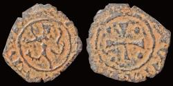 World Coins - Crusader Lusignan Kingdom of Cyprus Henry II Bi denier