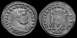 Ancient Coins - Severus II, as Caesar AE radiatus Severus II standing front