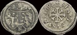 World Coins - Germany Nürnberg Stadt 1 kreuzer 1693