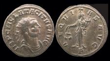 Ancient Coins - Tacitus AR antoninianus Aeqvitas standing left