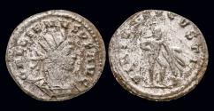Ancient Coins - Gallienus silvered antoninianus Hercules standing right