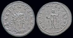 Ancient Coins - Gallienus billon antoninianus Jupiter standing left