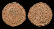Ancient Coins - Severina, Augusta AE antoninianus Concordia standing facing