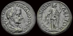 Ancient Coins - Thrace Hadrianopolis Gordian III AE26 Demeter standing left