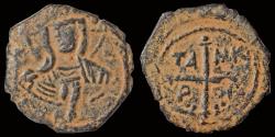 World Coins - Crusader Antioch Tancred, Regent AE follis