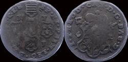 World Coins - Southern Netherlands Liege Johann Theodor von Bayern 4 liards 1751