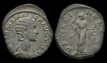 Ancient Coins - Julia Mamaea sestertius Venus standing right