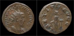 Ancient Coins - Gallienus billon antoninianus Laetitia standing left