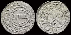World Coins - Estonia Jodokus van der Recke BI schilling 1547