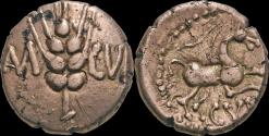 Ancient Coins - Celtic Britain Catuvellauni 1/4 stater Cunobelin