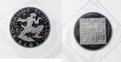 World Coins - Austria 100 schilling 1975- 50 years schilling