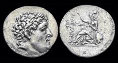Ancient Coins - Pergamene Kingdom Eumenes II AR tetradrachm, in the name of Philetairos