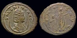 Ancient Coins - Salonina AE antoninianus Venus standing left