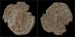 Ancient Coins - Tetricus I billon antoninianus Salus standing left