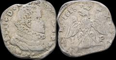 World Coins - Italy Sicily Messina Philip III of Spain AR 4 tari 1618