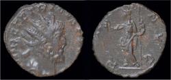 Ancient Coins - Tetricus I billon antoninianus Pax standing left