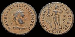 Ancient Coins - Licinius II, as Caesar AE follis Jupiter standing facing