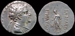 Ancient Coins - Bactrian Kingdom Eukratides II AR tetradrachm