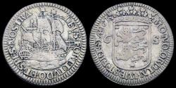 World Coins - Netherlands West-Friesland AR 6 stuiver 1678
