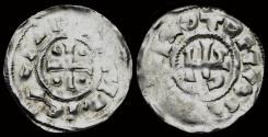 World Coins - France Normandy Richard I AR denier