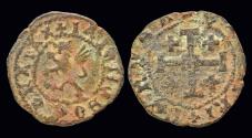 World Coins - Crusader Lusignan Kingdom of Cyprus James II AE sezin