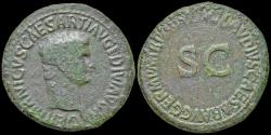 Ancient Coins - Germanicus, struck under Claudius AE As legend around large S C