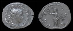 Ancient Coins - Volusian AR antoninianus Pax standing left
