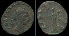 Ancient Coins - Claudius II Gothicus billon antoninianus Felicitas standing left.
